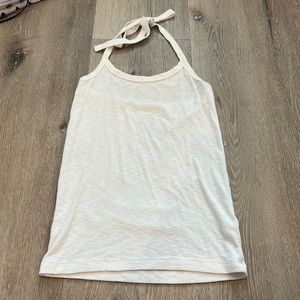 Aerie white halter tank top